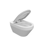 CERSANIT - SET 906 WC CREA CO OVAL VČETNĚ SLIM SEDÁTKA DURAPLAST SOFTCLOSE/JEDNO TLAČÍTKO S701-212