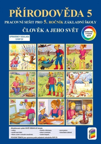 Člověk a jeho svět - Přírodověda 5 - Barevný pracovní sešit - Věra Štiková