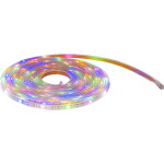 STAR TRADING Venkovní LED světelný pásek na solární nabíjení Strip Light – 5 m, multi barva, plast