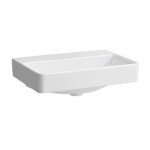 Laufen - Pro S Umyvadlo 60x38 cm, bez otvoru pro baterii, bez přepadu, bílá H8129530001421