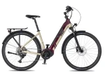 4Ever Comfort Sport 720 Dark Wine nízkonástupové elektrokolo vel. 16"