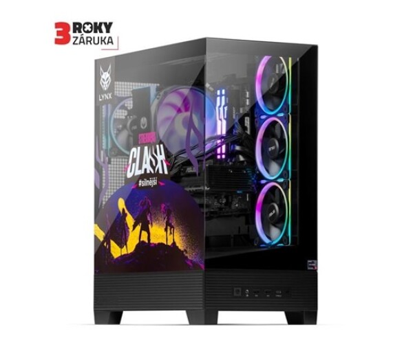 LYNX Streamers Clash Ryzen 7 7800X3D 32GB 1TB SSD NVMe RX 9070 16G W11 Home EDF_10463240