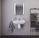 DURAVIT - D-Neo Umyvadlo 65x44 cm, 1 otvor pro baterii, bílá 2366650000