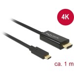 Digitus kabelový adaptér DisplayPort DP - HDMI typu A M - M 1.0 m / s blokováním DP 1.2 HDMI 2.0 / 4K / 60Hz / CE / bl (AK-340303-010-S)