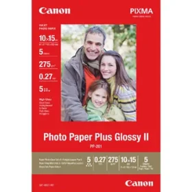 Canon PP-201 10x15 cm 5 ks / Fotopapír / lesklý / 275 g/m2 / bílý (2311B053)