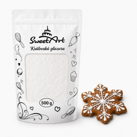 Dortisimo Královská glazura cukrová poleva SweetArt (0,5 kg)