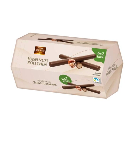 Feiny Trubičky lískový oříšek 150g