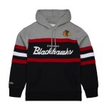 Mitchell & Ness Pánská mikina Chicago Blackhawks NHL Head Coach Hoodie Velikost: L