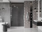 MEXEN/S - Velar posuvné sprchové dveře 150, transparent, bílá 871-150-000-01-20