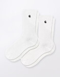Carhartt WIP Madison Pack Socks White/Black + White/Black