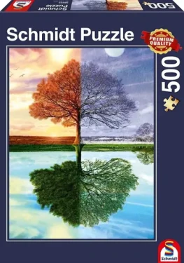 SCHMIDT Puzzle Strom čtyř období