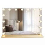 REA - Zrcadlo LED HOLLYWOOD L.Gold 80x60 HOM-12015
