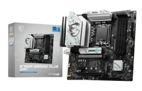 MSI B760M GAMING PLUS WIFI / B760 / LGA1700 / 4x DDR5 / PCIEx16 / 2.5GLAN / Wi-Fi / mATX (B760M GAMING PLUS WIFI)