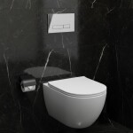 REA - Ovládací tlačítko k podomítkovým systémům WC HD K011A-Q Chrome REA-E9561