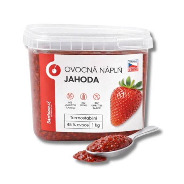 Dortisimo Ovocná náplň Jahoda (1 kg)