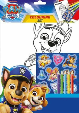 Tlapková Patrola - Omalovánkový set