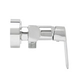 Sprchová baterie SAT Feel bez sprchového setu 150 mm chrom SATBSFEEL268 SATBSFEEL268