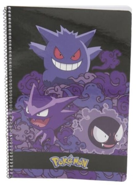 Pokémon Blok kroužkový A4 Gengar