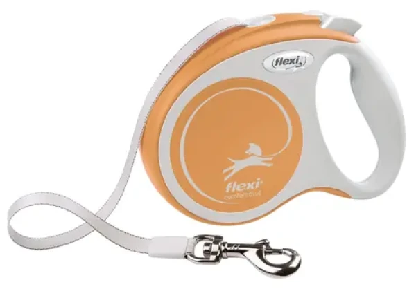 Flexi Comfort Plus XS světle žluté / Vodítko / pásek 3 m / samonavíjecí / do 12 kg