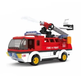 BLOXO 259843 Kompatibilní stavebnice hasiči auto 170 ks