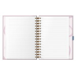 Busy B Kroužkový plánovací diář To Do A5 Pink Graphic 2026, růžová barva, papír