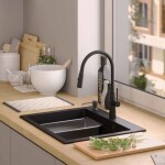 Quadron - Granitový dřez KURT 110 WORKSTATION Black ZLE-09600