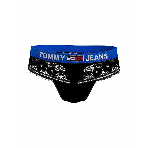Dámská tanga Jeans Lace UW0UW03950-BDS - Tommy Hilfiger S