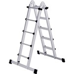 MUNK Günzburger Steigtechnik 32123 hliník teleskopický žebřík max.prac. výška: 6.4 m 18 kg