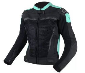 Dámská bunda Xrc Tourer Air Hlt Tech Air ready black/turquoise - 40 / černá