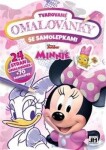 Tvarované omalovánky se samolepkami Minnie