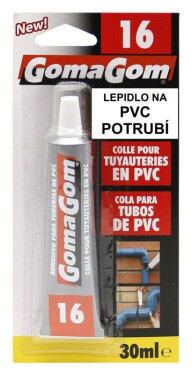 Lepidlo 16 na PVC trubky