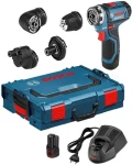 BOSCH GSR 12V-15 FC Professional / Aku vrtací šroubovák / 2x GBA 12V 2.0Ah (06019F6000)