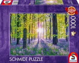 SCHMIDT Puzzle Jemné modré zvonky v lese