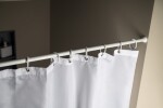 AQUALINE - Teleskopická rozpěrná tyč 118-215cm, bílá 4061