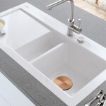 Příslušenství ke dřezům Villeroy & Boch - krytka odpadu 96241504, bronz 96241504