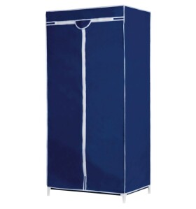 ALPINA Textilní šatní skříň 75x50x160cm tmavě modráED-208328