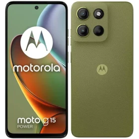 Motorola Moto G15 Power 8+256 GB zelená / 6.7" LCD / 256GB / Android 15 / Veganská Kůže (PB6G0002PL)