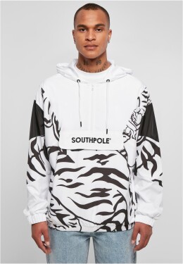 Southpole Tiger Windbreaker bílá/černá