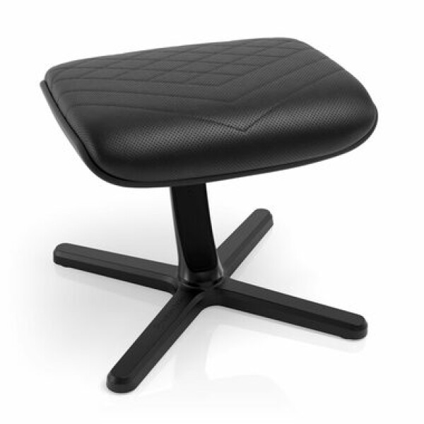 Noblechairs Footrest 2 černá / Podnožka / PU kůže / nastavitelná / maximální sklon 45° (NBL-FR-PU-BLK)