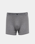 Pánské boxerky 2Pack 111912 4R720 černošedé Emporio Armani