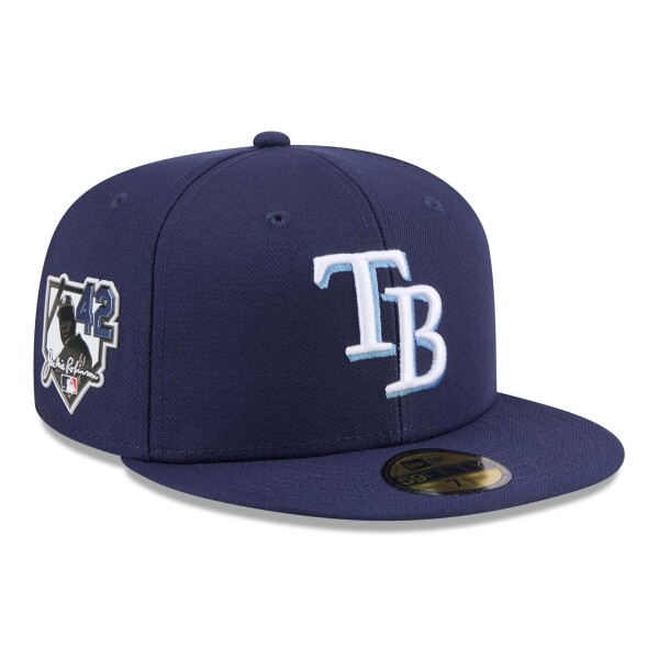 New Era Pánská kšiltovka Tampa Bay Rays MLB 2026 Jackie Robinson Day 59FIFTY Fitted Velikost: 7 1/8