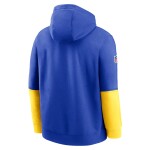 Nike Pánská mikina Los Angeles Rams NFL 2024 Sideline Club Hoodie Velikost: S