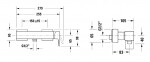 DURAVIT - Manhattan Sprchová baterie, chrom MH4230000010