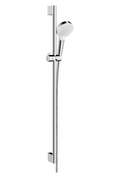 HANSGROHE - Crometta Sprchová souprava Vario 100, 2 proudy, sprchová tyč 90 cm, bílá/chrom 26536400