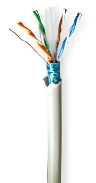 Nedis CAT6 šedá / Síťový kabel / F/UTP / 100 m / LSZH / Box (CCBG8526GY100)