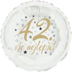 42. narozeniny balónek kruh Balonky.cz 42. narozeniny balónek kruh Balonky.cz