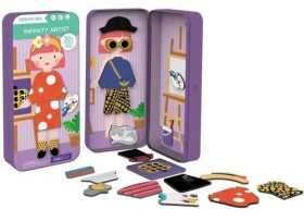 MierEdu Cestovní magnetické puzzle - módní návrhářka