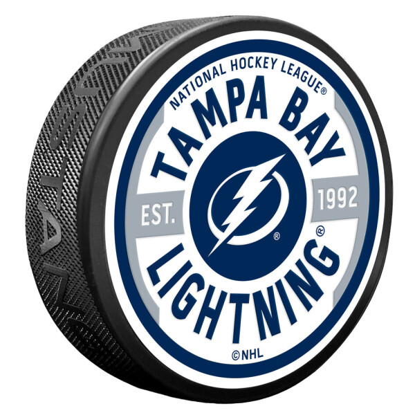 Mustang Puk Tampa Bay Lightning NHL Gear Textured Puck