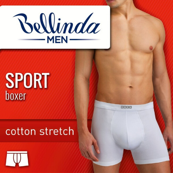 Pánské sportovní boxerky SPORT BOXER - BELLINDA - šedá XL