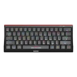 Marvo Hecate 61B (US) černá / mechanická klávesnice / RGB / USB / US Layout (KG962G EN-B)